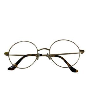 DENON Round Metal Eyeglass Frames